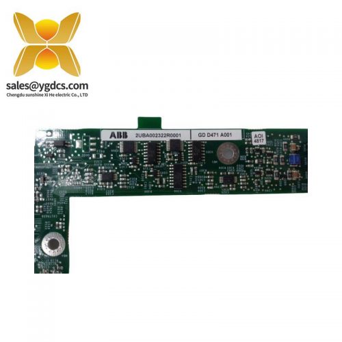 ABB GDD471A001 - High-Performance PLC Module for Industrial Automation