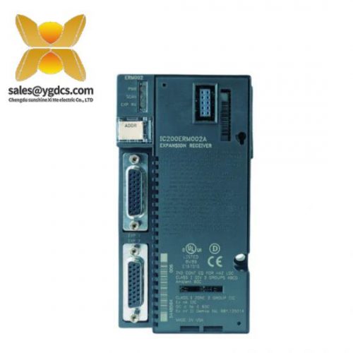 GE IC698CHS117C PLC with 18 I/O Slots and High Voltage Tolerance